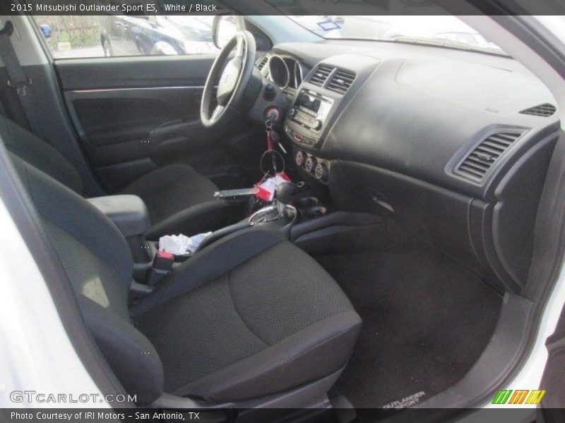 White / Black 2015 Mitsubishi Outlander Sport ES