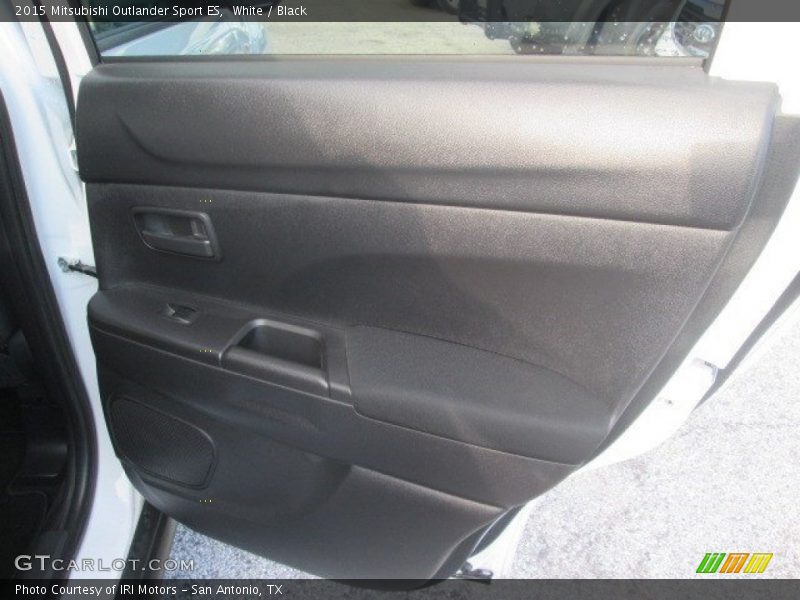 White / Black 2015 Mitsubishi Outlander Sport ES