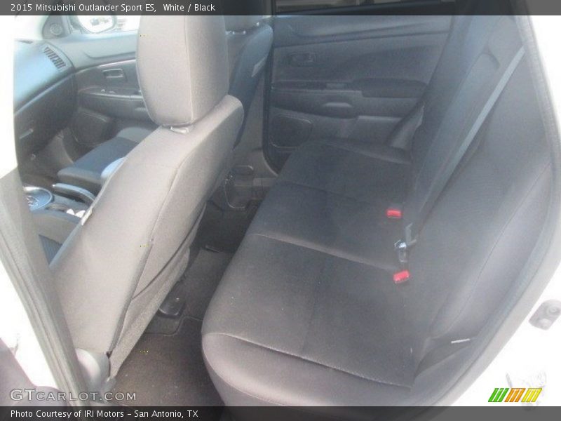 White / Black 2015 Mitsubishi Outlander Sport ES