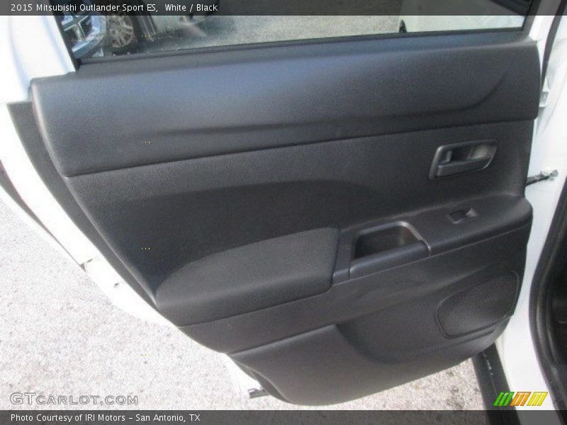 White / Black 2015 Mitsubishi Outlander Sport ES