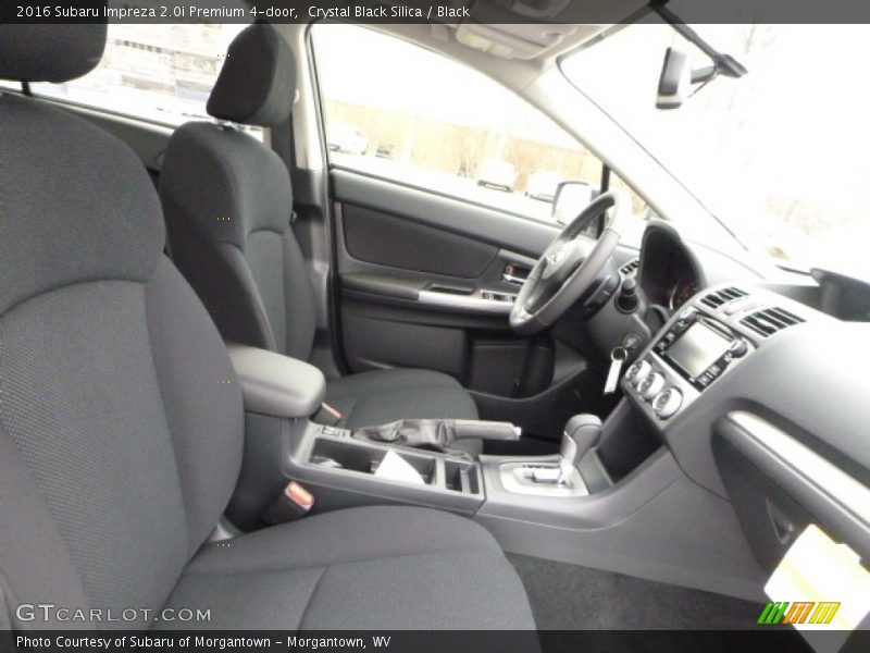 Crystal Black Silica / Black 2016 Subaru Impreza 2.0i Premium 4-door