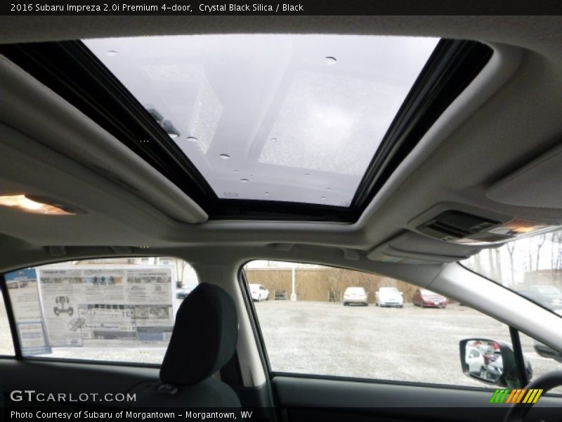 Crystal Black Silica / Black 2016 Subaru Impreza 2.0i Premium 4-door