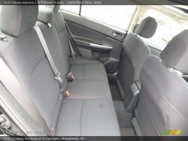 Crystal Black Silica / Black 2016 Subaru Impreza 2.0i Premium 4-door