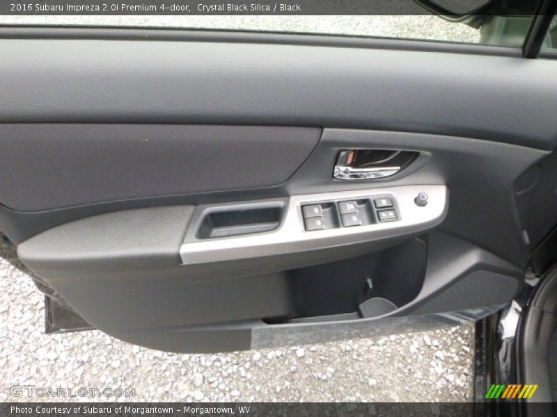 Crystal Black Silica / Black 2016 Subaru Impreza 2.0i Premium 4-door
