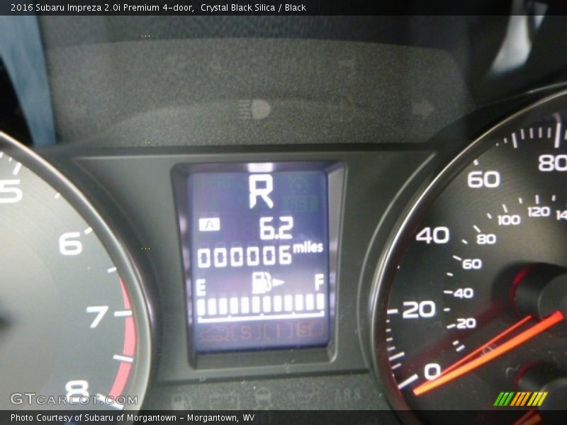 Crystal Black Silica / Black 2016 Subaru Impreza 2.0i Premium 4-door
