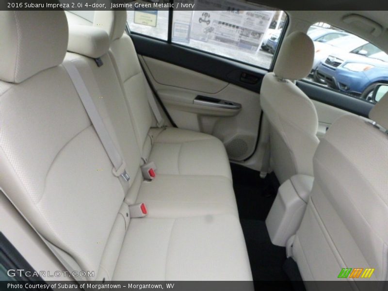 Jasmine Green Metallic / Ivory 2016 Subaru Impreza 2.0i 4-door