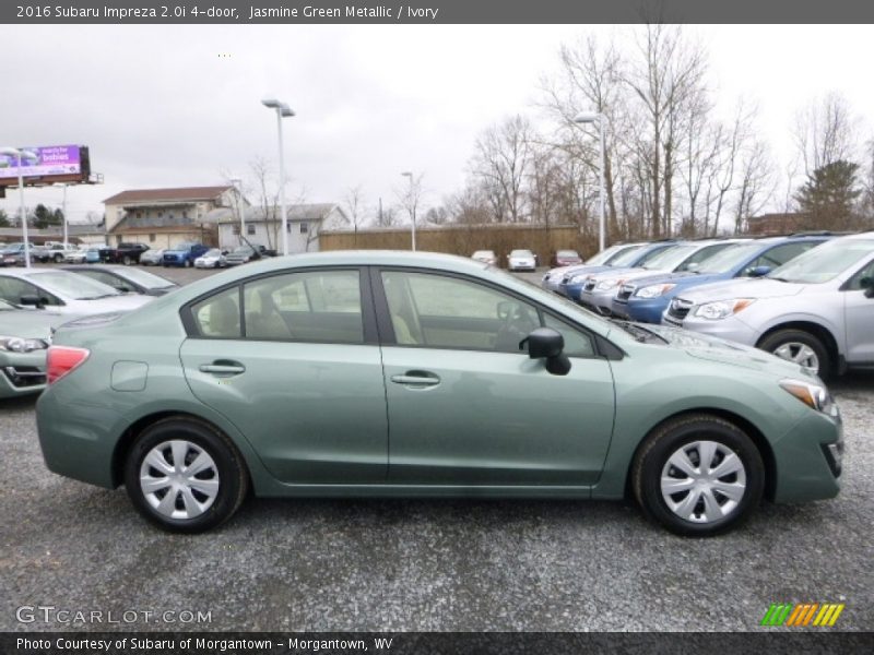 Jasmine Green Metallic / Ivory 2016 Subaru Impreza 2.0i 4-door