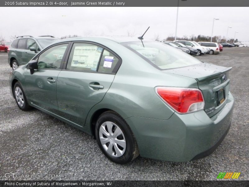 Jasmine Green Metallic / Ivory 2016 Subaru Impreza 2.0i 4-door