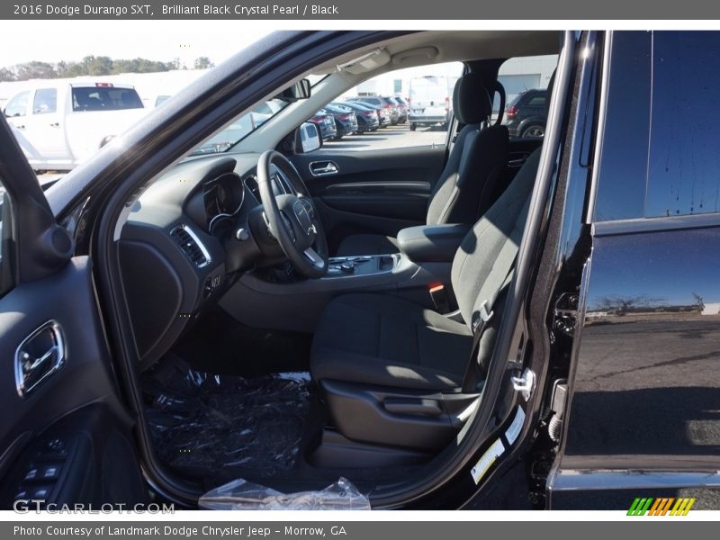 Brilliant Black Crystal Pearl / Black 2016 Dodge Durango SXT