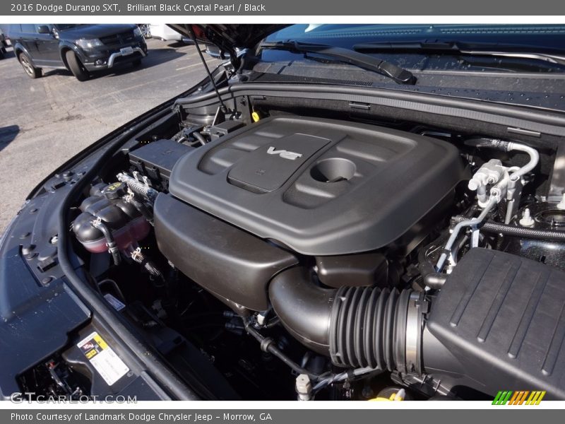 Brilliant Black Crystal Pearl / Black 2016 Dodge Durango SXT