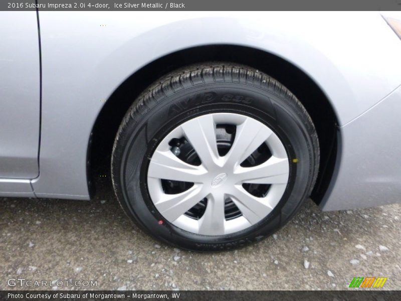 Ice Silver Metallic / Black 2016 Subaru Impreza 2.0i 4-door
