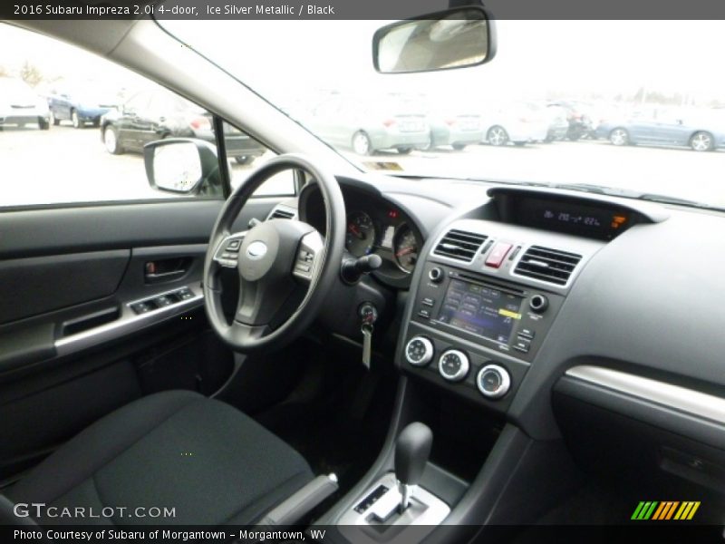 Ice Silver Metallic / Black 2016 Subaru Impreza 2.0i 4-door