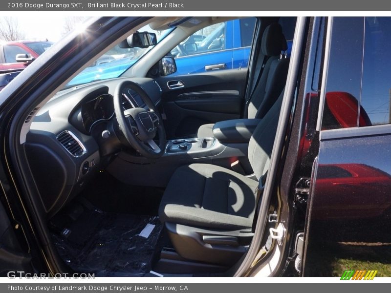 Brilliant Black Crystal Pearl / Black 2016 Dodge Durango SXT