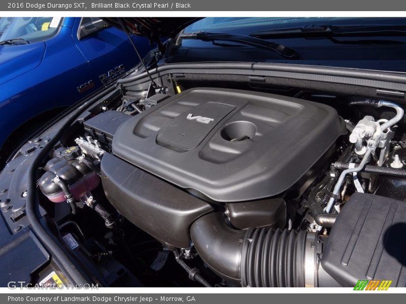 Brilliant Black Crystal Pearl / Black 2016 Dodge Durango SXT