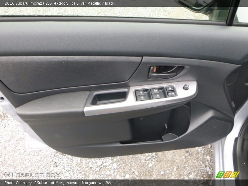 Ice Silver Metallic / Black 2016 Subaru Impreza 2.0i 4-door