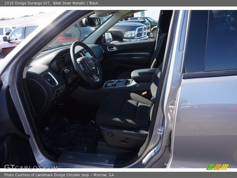 Billet Silver Metallic / Black 2016 Dodge Durango SXT