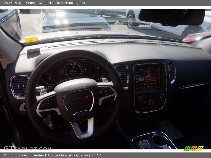Billet Silver Metallic / Black 2016 Dodge Durango SXT