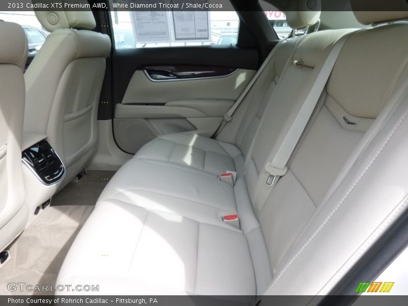 White Diamond Tricoat / Shale/Cocoa 2013 Cadillac XTS Premium AWD