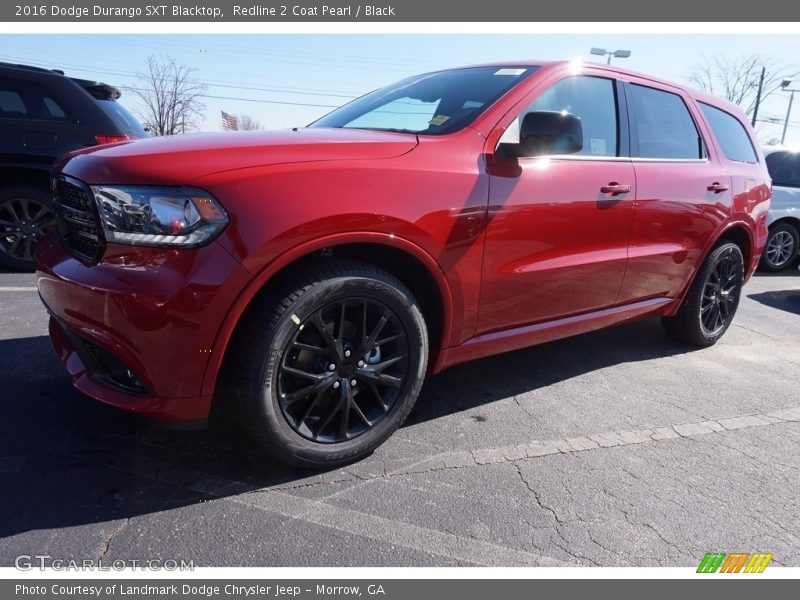 Redline 2 Coat Pearl / Black 2016 Dodge Durango SXT Blacktop