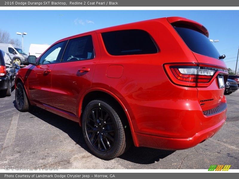 Redline 2 Coat Pearl / Black 2016 Dodge Durango SXT Blacktop