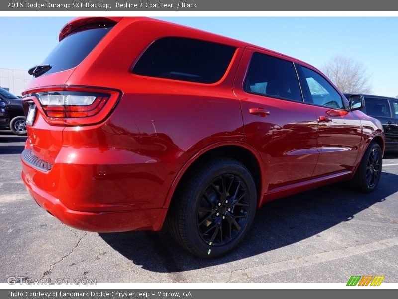 Redline 2 Coat Pearl / Black 2016 Dodge Durango SXT Blacktop