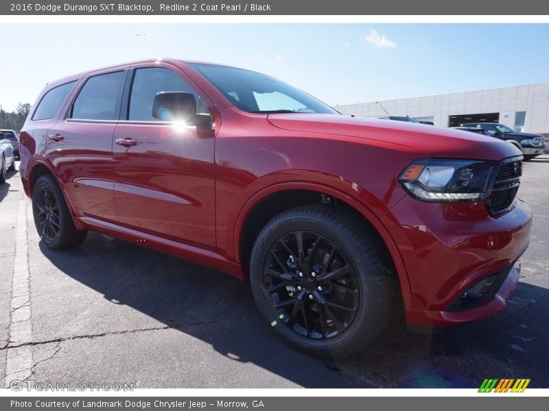 Redline 2 Coat Pearl / Black 2016 Dodge Durango SXT Blacktop