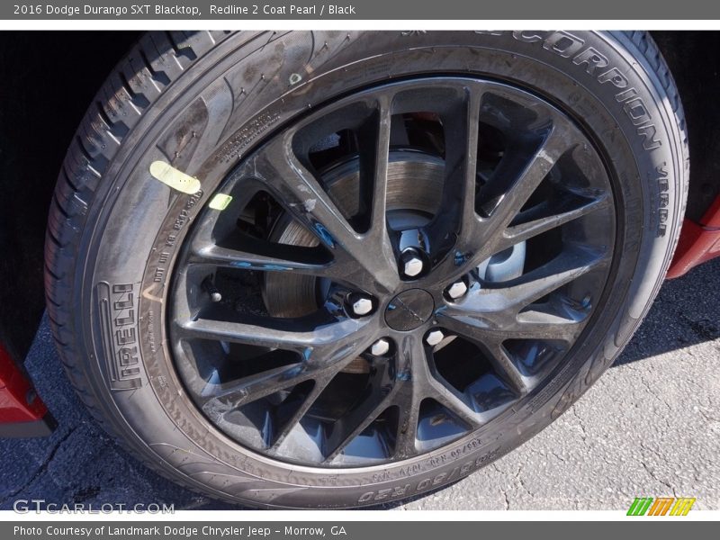 Redline 2 Coat Pearl / Black 2016 Dodge Durango SXT Blacktop