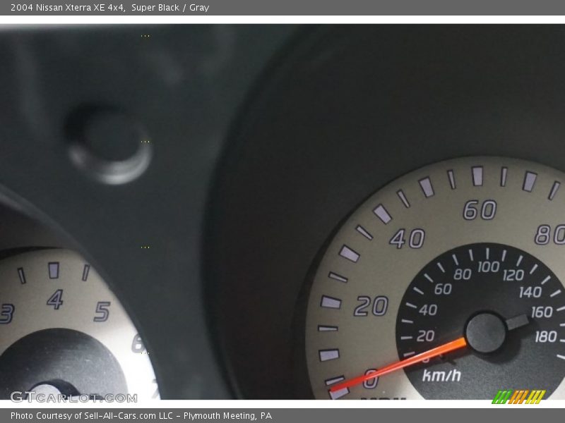 Super Black / Gray 2004 Nissan Xterra XE 4x4