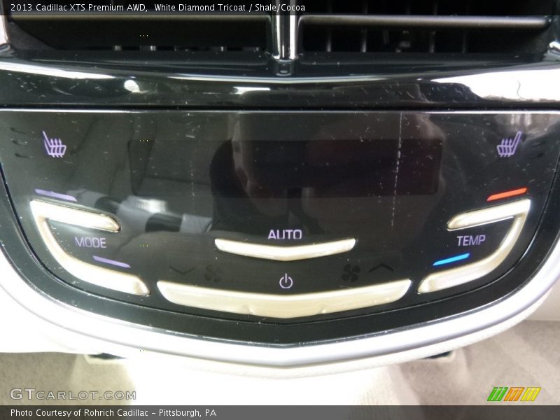 White Diamond Tricoat / Shale/Cocoa 2013 Cadillac XTS Premium AWD