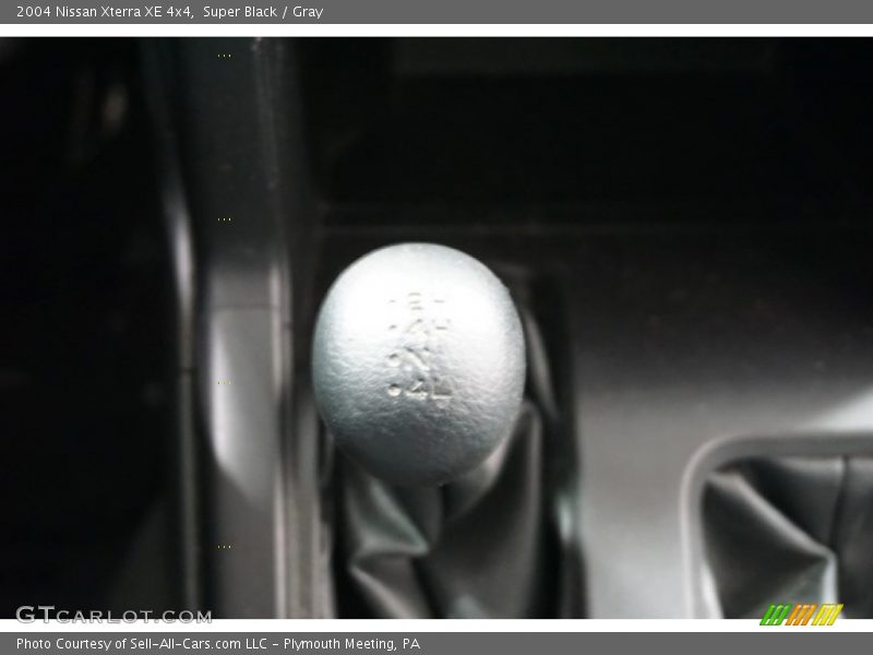 Super Black / Gray 2004 Nissan Xterra XE 4x4