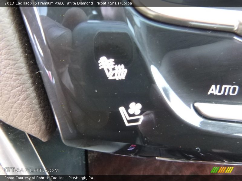 White Diamond Tricoat / Shale/Cocoa 2013 Cadillac XTS Premium AWD