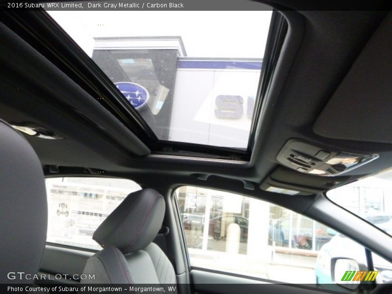 Dark Gray Metallic / Carbon Black 2016 Subaru WRX Limited