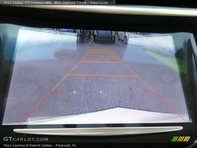 White Diamond Tricoat / Shale/Cocoa 2013 Cadillac XTS Premium AWD