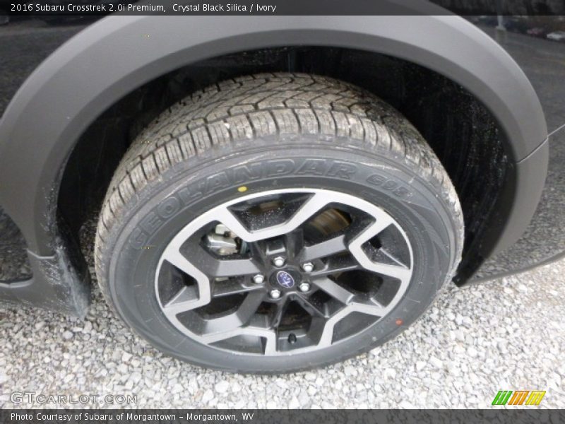 Crystal Black Silica / Ivory 2016 Subaru Crosstrek 2.0i Premium