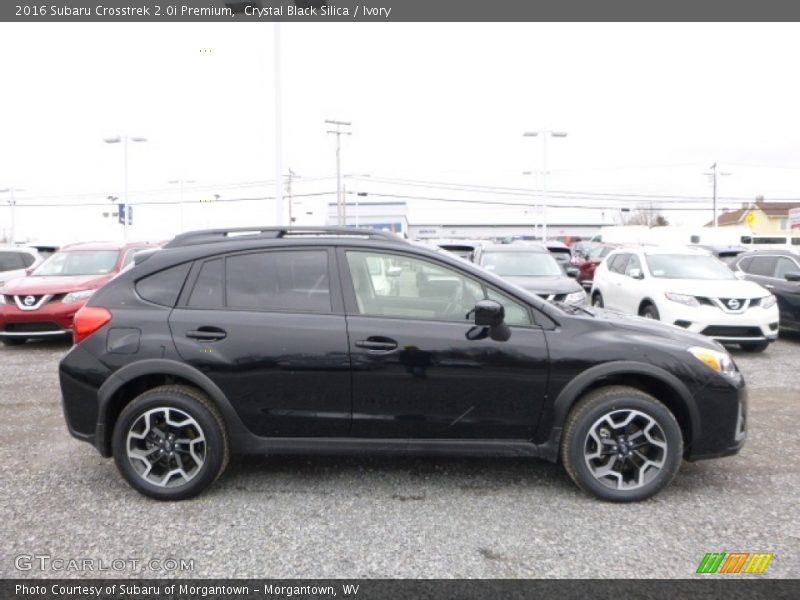 Crystal Black Silica / Ivory 2016 Subaru Crosstrek 2.0i Premium