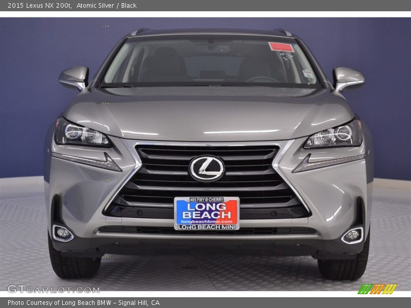 Atomic Silver / Black 2015 Lexus NX 200t