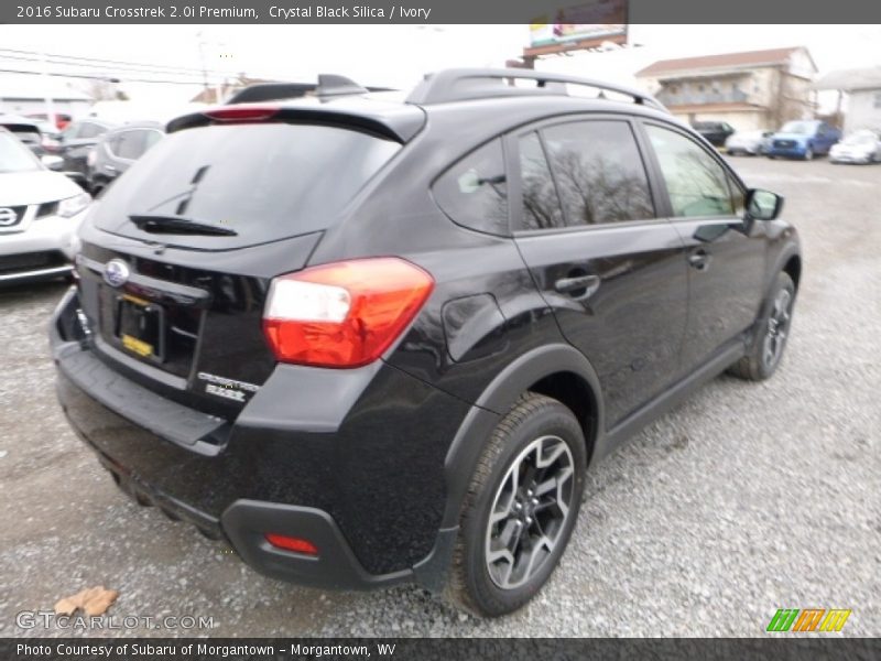 Crystal Black Silica / Ivory 2016 Subaru Crosstrek 2.0i Premium