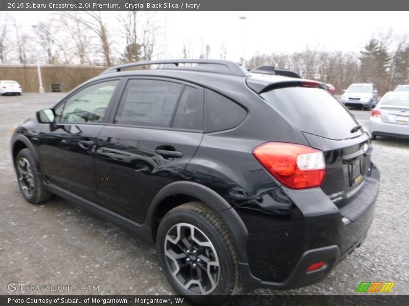 Crystal Black Silica / Ivory 2016 Subaru Crosstrek 2.0i Premium