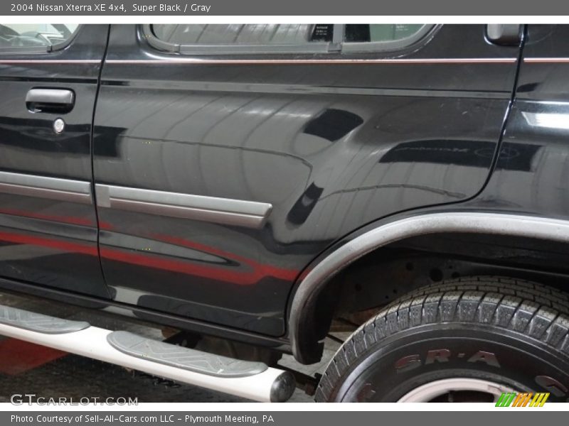 Super Black / Gray 2004 Nissan Xterra XE 4x4