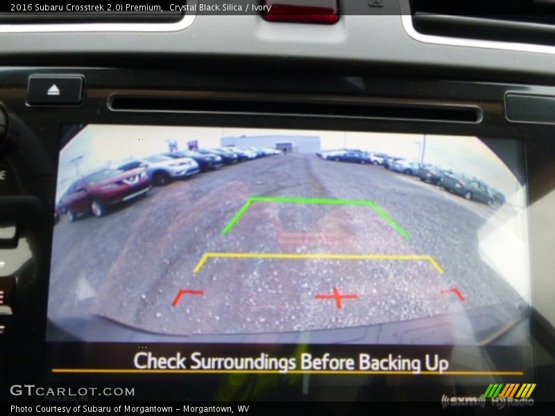 Crystal Black Silica / Ivory 2016 Subaru Crosstrek 2.0i Premium