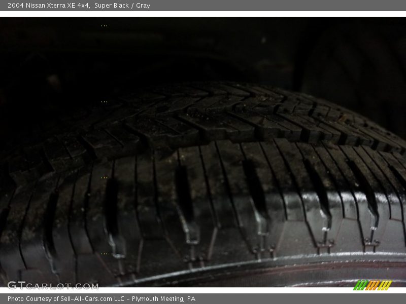 Super Black / Gray 2004 Nissan Xterra XE 4x4