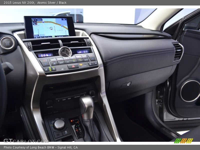 Atomic Silver / Black 2015 Lexus NX 200t