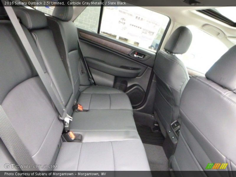 Carbide Gray Metallic / Slate Black 2016 Subaru Outback 2.5i Limited