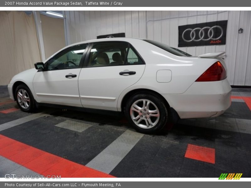 Taffeta White / Gray 2007 Honda Accord Value Package Sedan