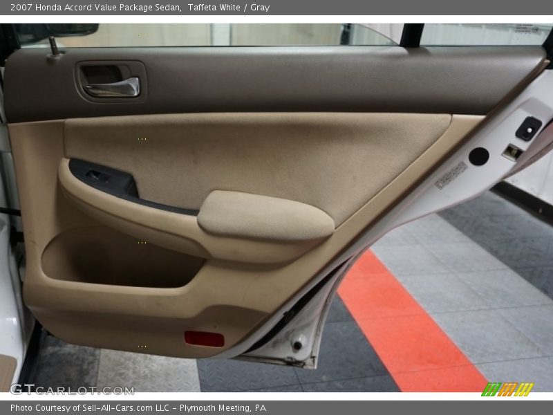 Taffeta White / Gray 2007 Honda Accord Value Package Sedan