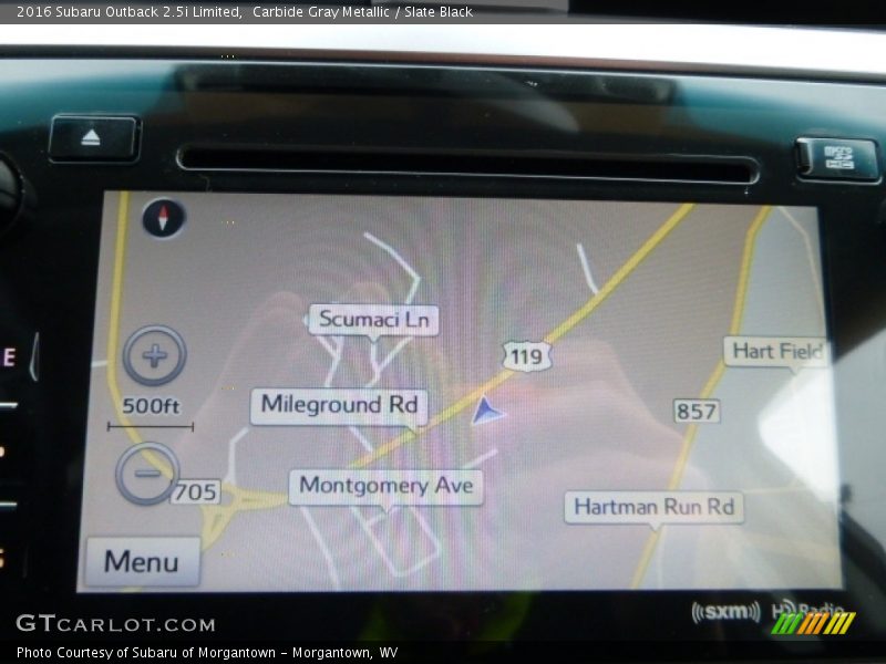 Carbide Gray Metallic / Slate Black 2016 Subaru Outback 2.5i Limited