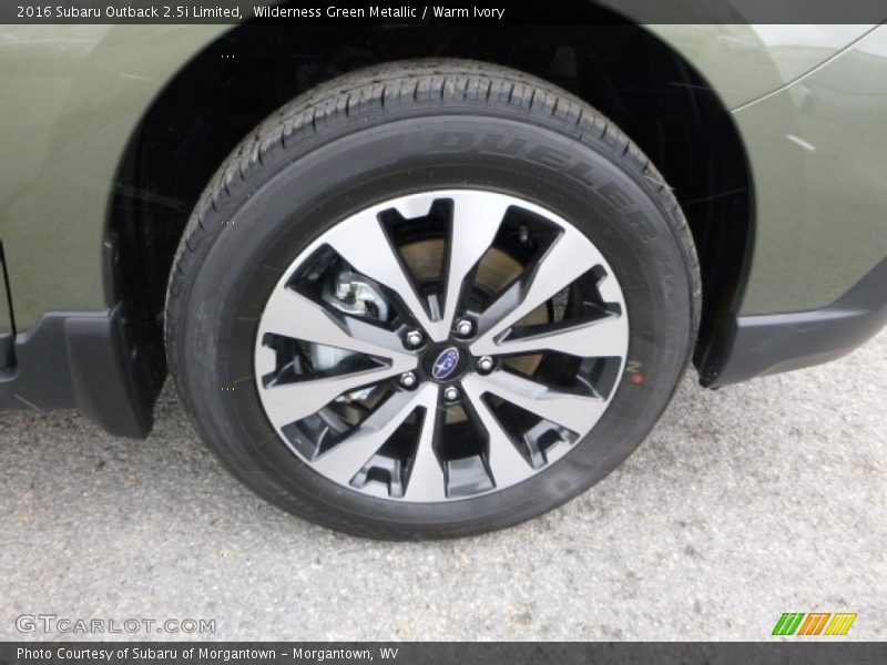 Wilderness Green Metallic / Warm Ivory 2016 Subaru Outback 2.5i Limited