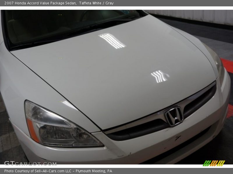 Taffeta White / Gray 2007 Honda Accord Value Package Sedan