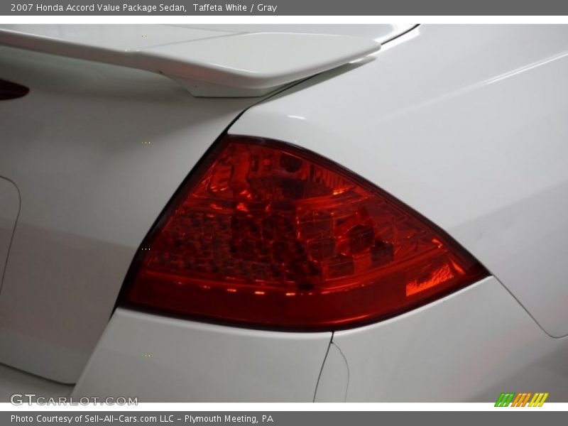 Taffeta White / Gray 2007 Honda Accord Value Package Sedan