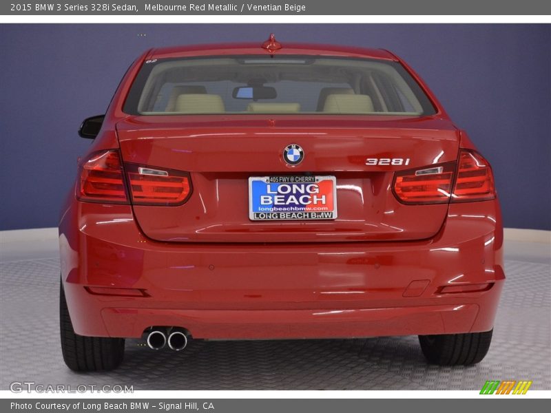 Melbourne Red Metallic / Venetian Beige 2015 BMW 3 Series 328i Sedan